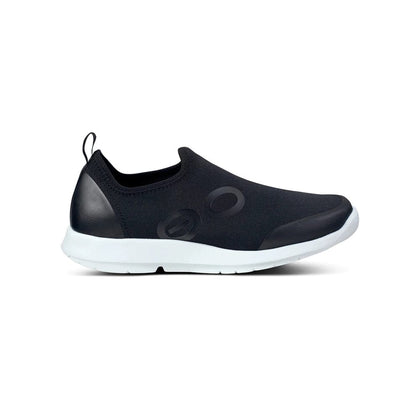 OOFOS Women's OOmg Sport 5075WHTBLK